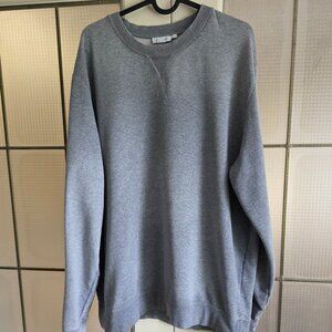 Sunspel Men's Grey Sweatshirt (Size XL)